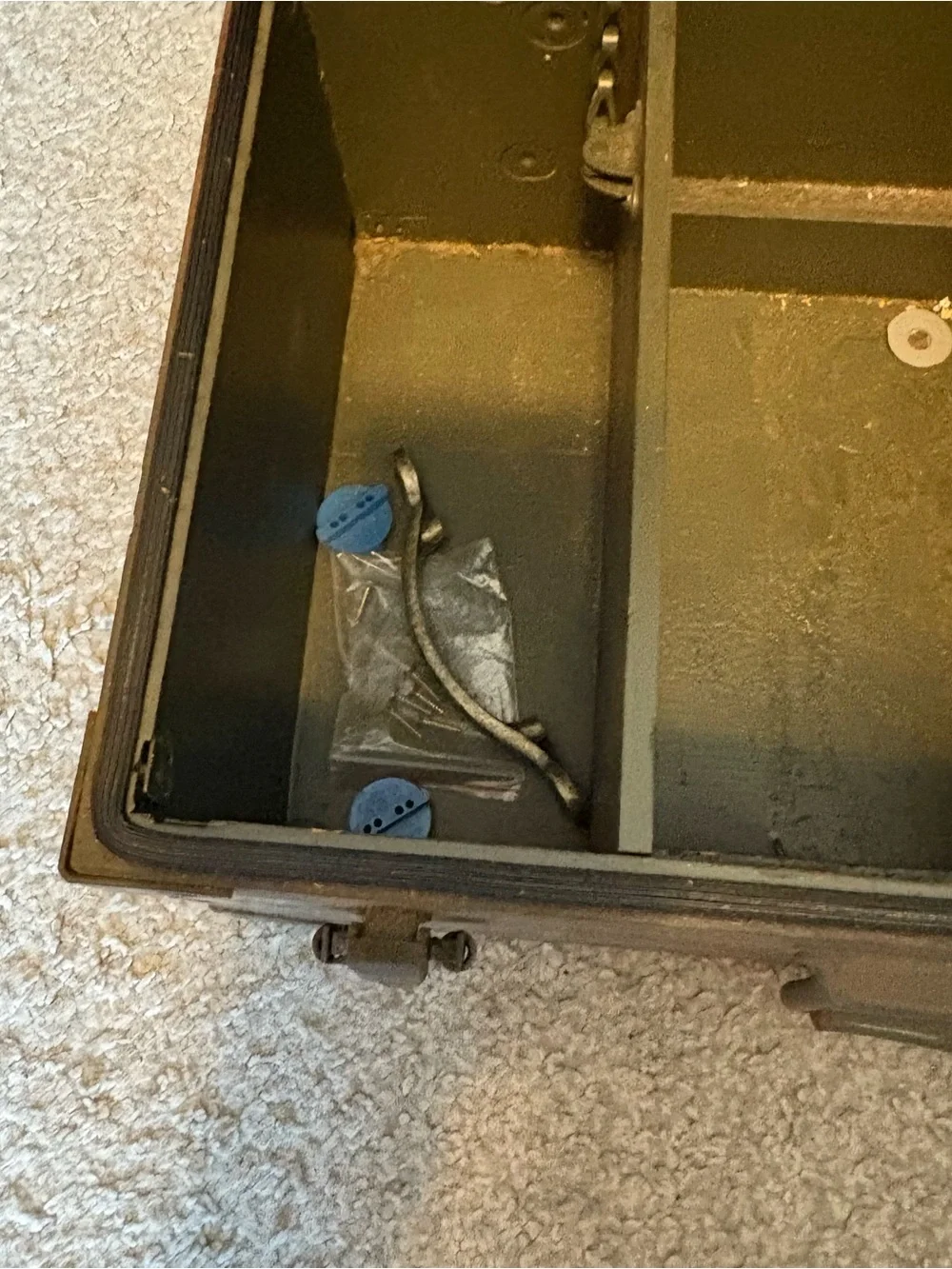 Vintage sturdy metal